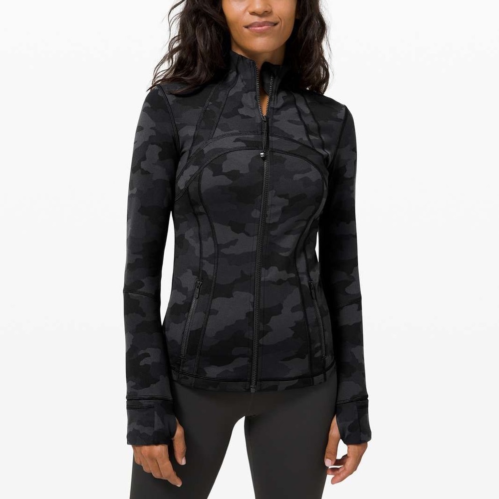 Lululemon Define Jacket - Camo Deep Coal, 10